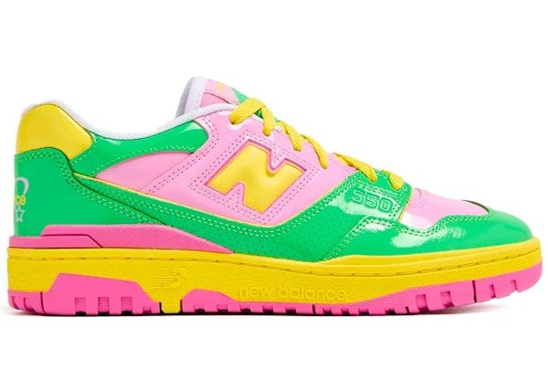 New Balance 550 Y2K Patent Leather Pack Pink Green